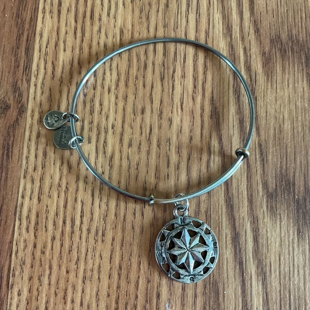 Alex and Ani compass expandable bracelet